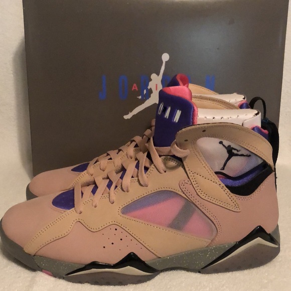 Air Jordan 7 Retro SE Shimmer/Black Sapphire. Size 10.5 another great shoe. main image 6